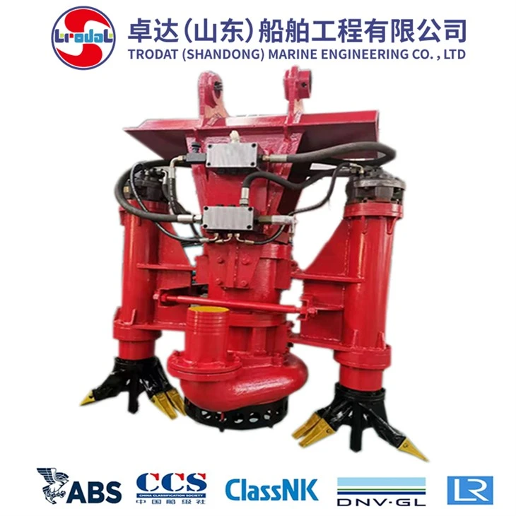 Pompe de dragage d'agitateur à entraînement hydraulique Trodat pour bateau minier